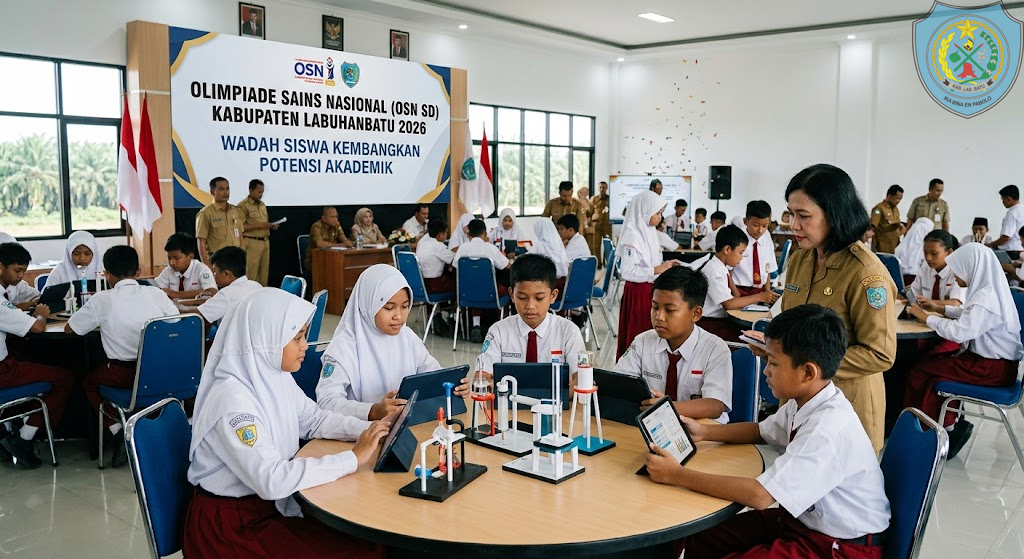 OSN SD Kabupaten Labuhanbatu 2026 Jadi Wadah Siswa Kembangkan Potensi Akademik