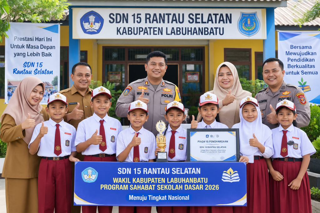 SDN 15 Rantau Selatan Tembus Tingkat Nasional, Jadi Kebanggaan Pendidikan Labuhanbatu